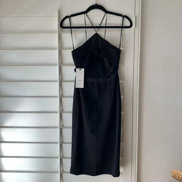 BEC & BRIDGE NWT Halter Cut Out Body Con Midi Dress - Picture 4 of 8